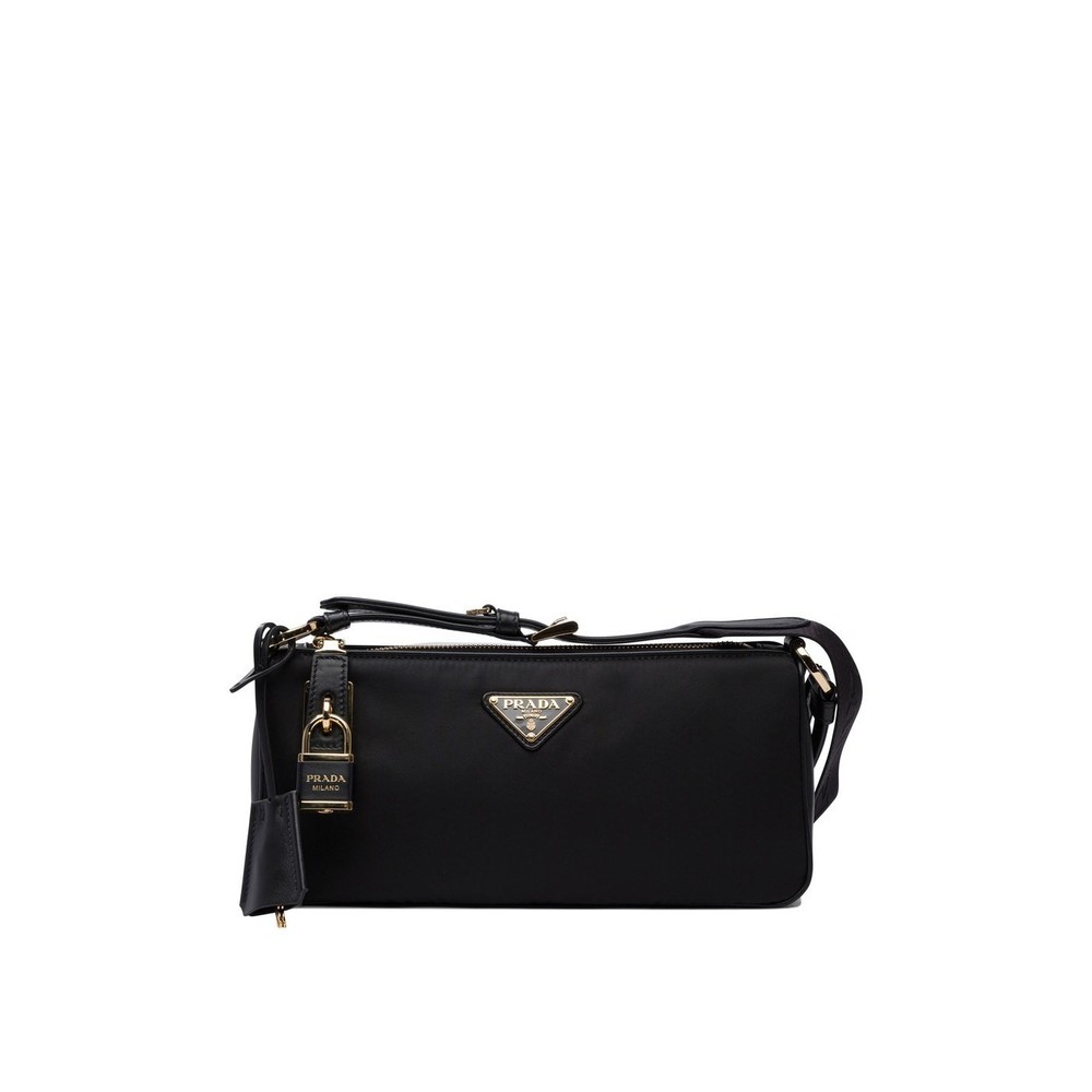 Prada Nylon spalla small Re Borsa Business bags black in a